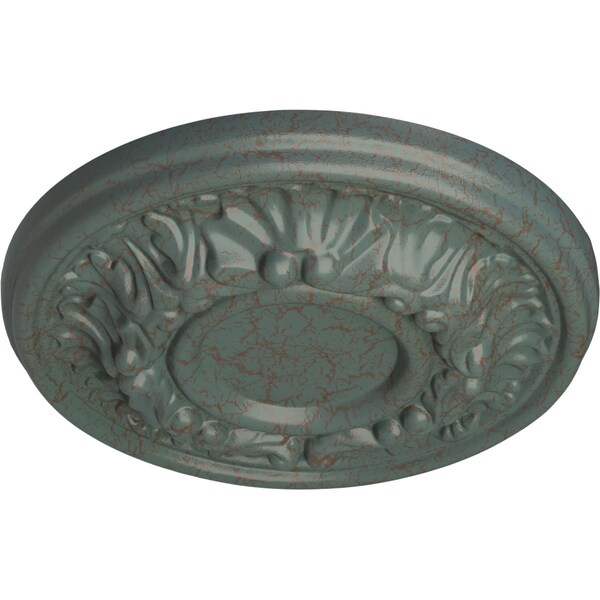 Odessa Ceiling Medallion (Fits Canopies Up To 2 1/2), 7 1/2OD X 1 1/8P